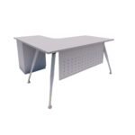 Spyder L Shape Table with Fixed Pedestal